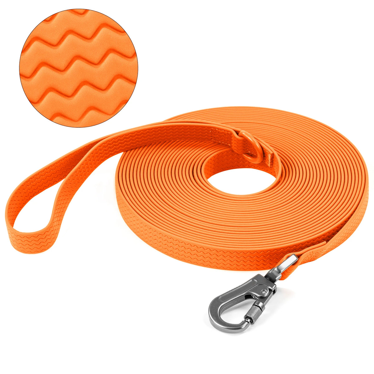 1.8M 3M 5M 10M PVC Dog Leash Large Dog Medium Non-Slip Waterproof and Easy to Clean Running Dog Training Leash Long Strong