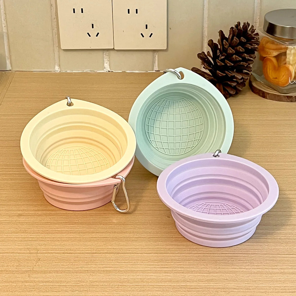 Collapsible Travel Bowl