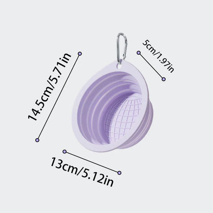 Collapsible Travel Bowl