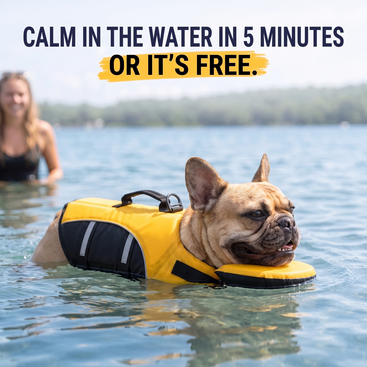 BuoyBuddy™ - Dog Life Jacket? with Chin Float